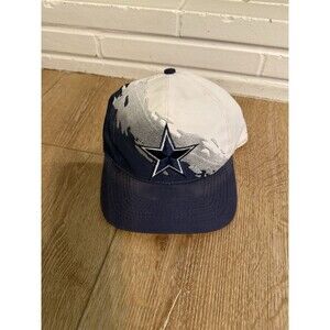 Vintage 90s Dallas Cowboys Splash Hat Cap Logo 7 Rare